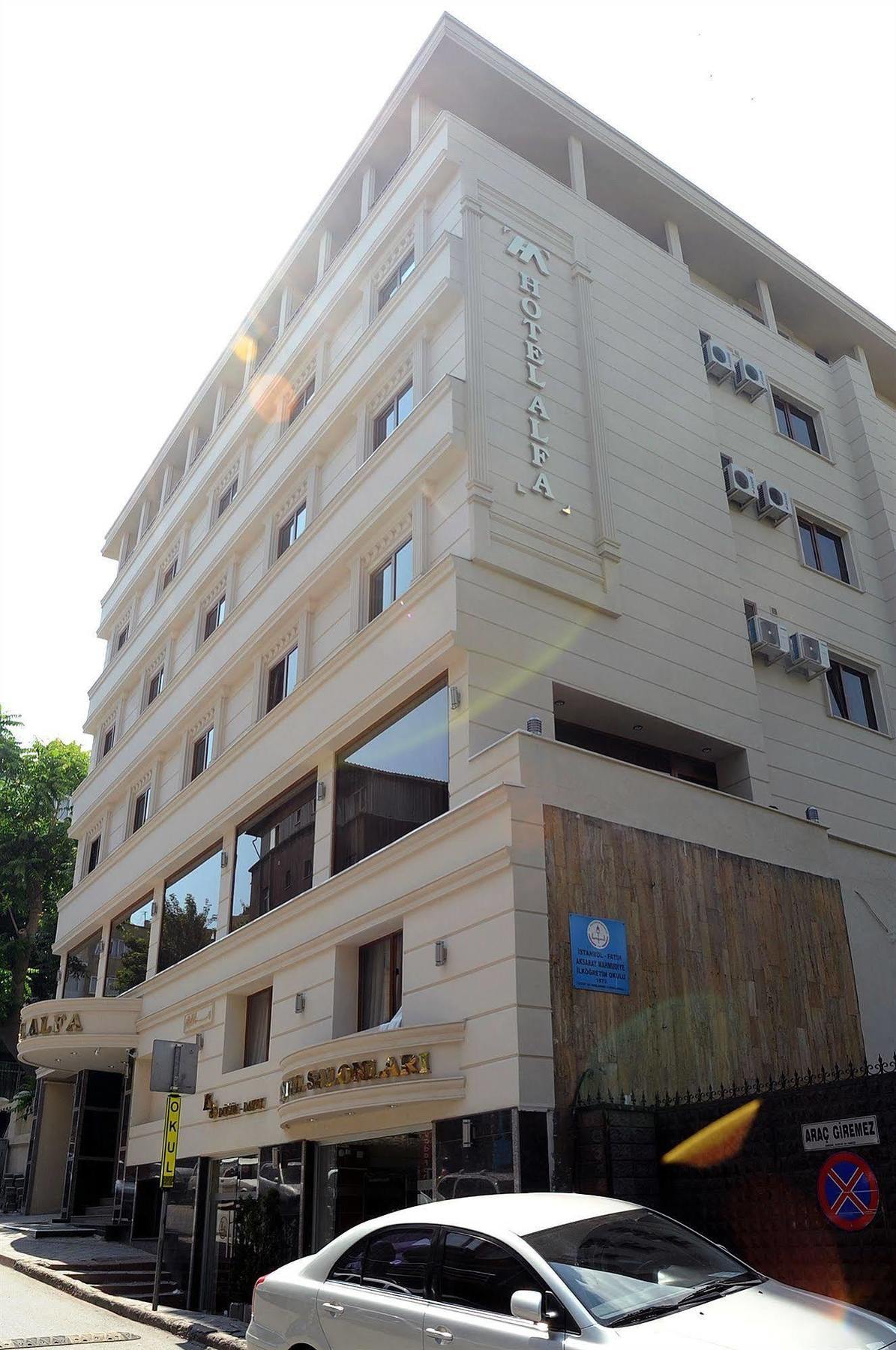 Alfa Hotel Стамбул Экстерьер фото